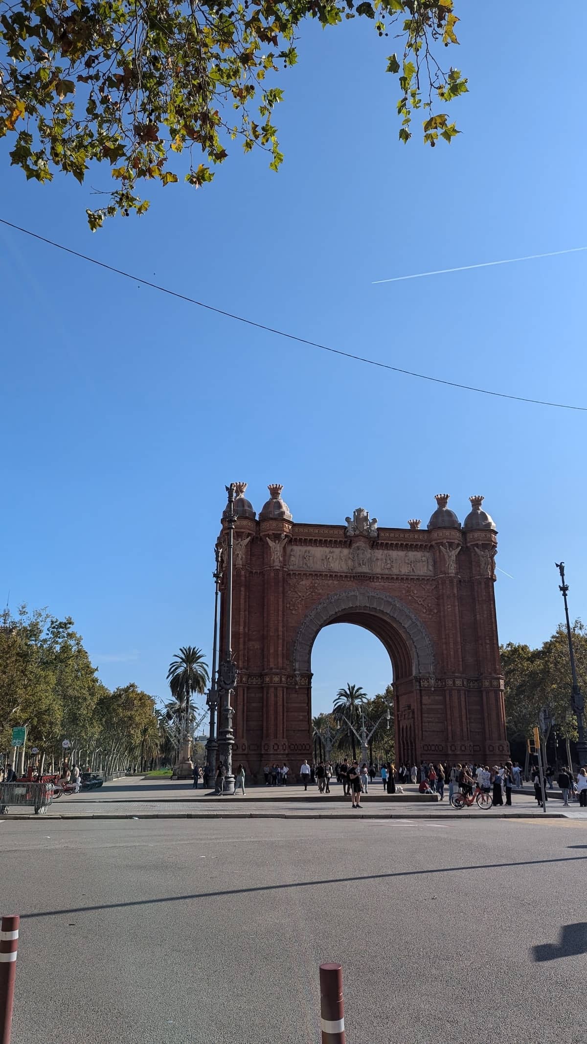 Monument in Barcelona